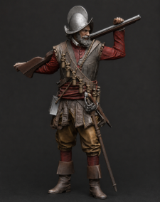 Spanish arquebusier