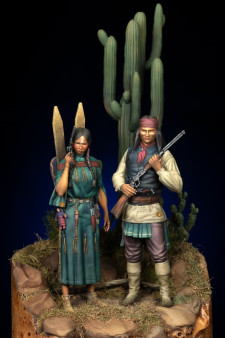 Apache and the girl scene