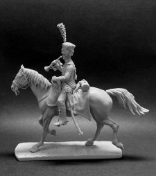 Trumpeter of the Guards Chevau-légers Lancers, Westphalia, 1808–13.