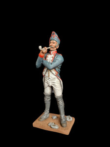 Riflemen of the 54th regiment at the bivouac.