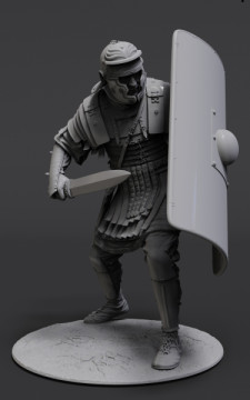 Roman legionary, First Dacian War, 101–102 CE