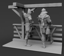 Awaiting the assault 1360-1370 years