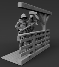 Awaiting the assault 1360-1370 years