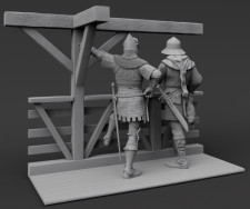 Awaiting the assault 1360-1370 years