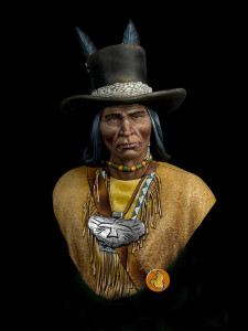 Comanche ( in a hat)