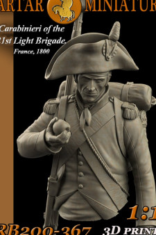 Carabinieri of the 21st Light Brigade, France ,1800