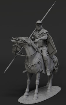A Roman auxiliary cavalryman, 150–190 CE