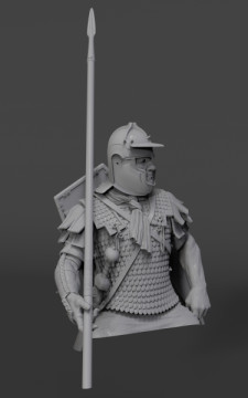 A Roman auxiliary cavalryman, 150–190 CE