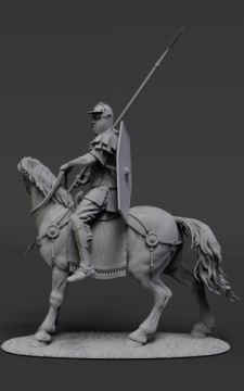 A Roman auxiliary cavalryman, 150–190 CE