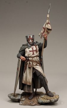 Crusader knight, XII century