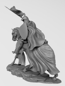 Early XIV century mounted knight