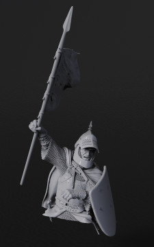 Early XIV century mounted knight