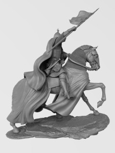 Early XIV century mounted knight