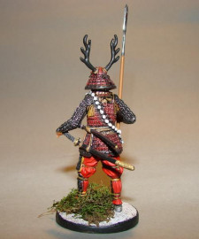 Samurai with Yari spear, XVI c.