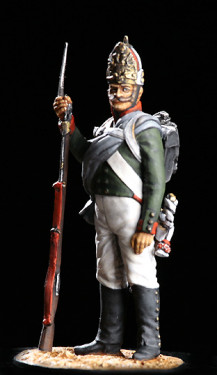 Fusilier of the Pavlov Grenadiers, 1812.