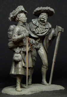 Marktfrau with Landsknecht