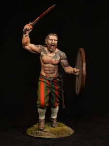 Viking berserker, IX-X centuries.