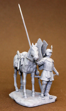 Polish winged hussar