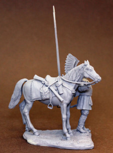 Polish winged hussar