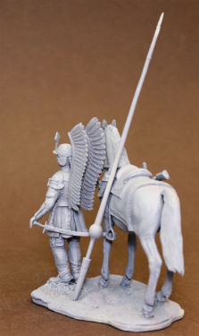 Polish winged hussar