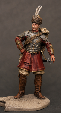 Polish winged hussar