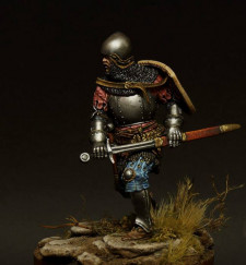 European Knight the end of the XIV century