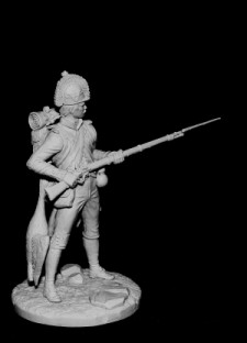 French fusilier of line infantry semi-brigades, 1793-1800