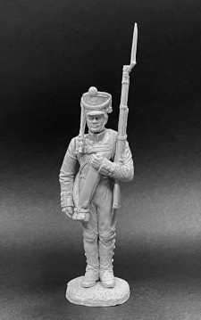 Private of the musketeer (or Jaeger) regiments, Russia 1812-14
