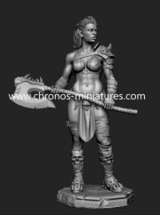 Worlds Of Fantasy: Orc Woman Warrior