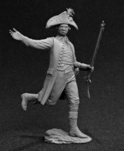 Officer of the Jaeger teams of the guards infantry regiments, Russia 1786-96