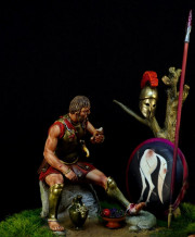 Wounded hoplite