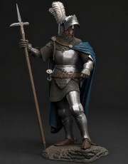 European knight from the late 14th c