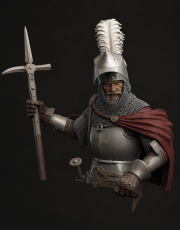European knight from the late 14th c