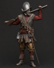 Spanish arquebusier