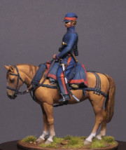 Leader of the ammunition box of the horse artillery companies of the Don Cossack Army, Russia, 1808-16.