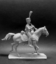 Trumpeter of the Guards Chevau-légers Lancers, Westphalia, 1808–13.