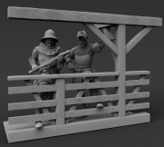 Awaiting the assault 1360-1370 years