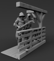 Awaiting the assault 1360-1370 years