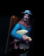 Infantryman 15th c.(with a goose)
