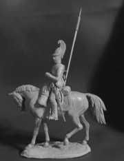 Private of the Yamburg uhlan regiment, Russia 1813