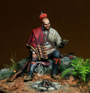 Seneka chief with turtle