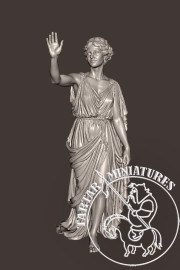 A walking  woman -Ancient  Greece