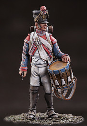 Drummer of the 48-th line infantry regiment. France, 1812
