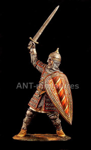 Russian warrior, 1380 th.