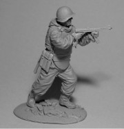 Soviet soldier of engineering and assault battalions, 1943-45