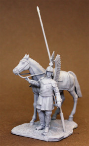 Polish winged hussar