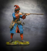 Russian grenadier of infantry regiments, 1708-10