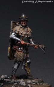 European crossbowman end of 14c.