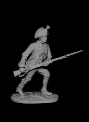 Private of musketeer regiments (Italian campaign of Suvorov), Russia 1799