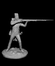 French grenadier of line infantry semi-brigades, 1794-1801